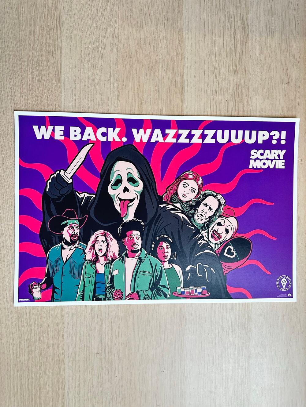 Limited Edition Scary Movie 6 Premiere Poster